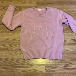 Hey Y’all ! Sweater